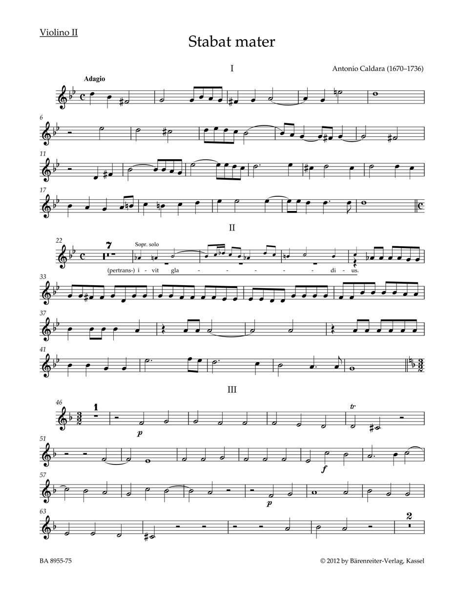Vorderes Coverbild Stabat mater