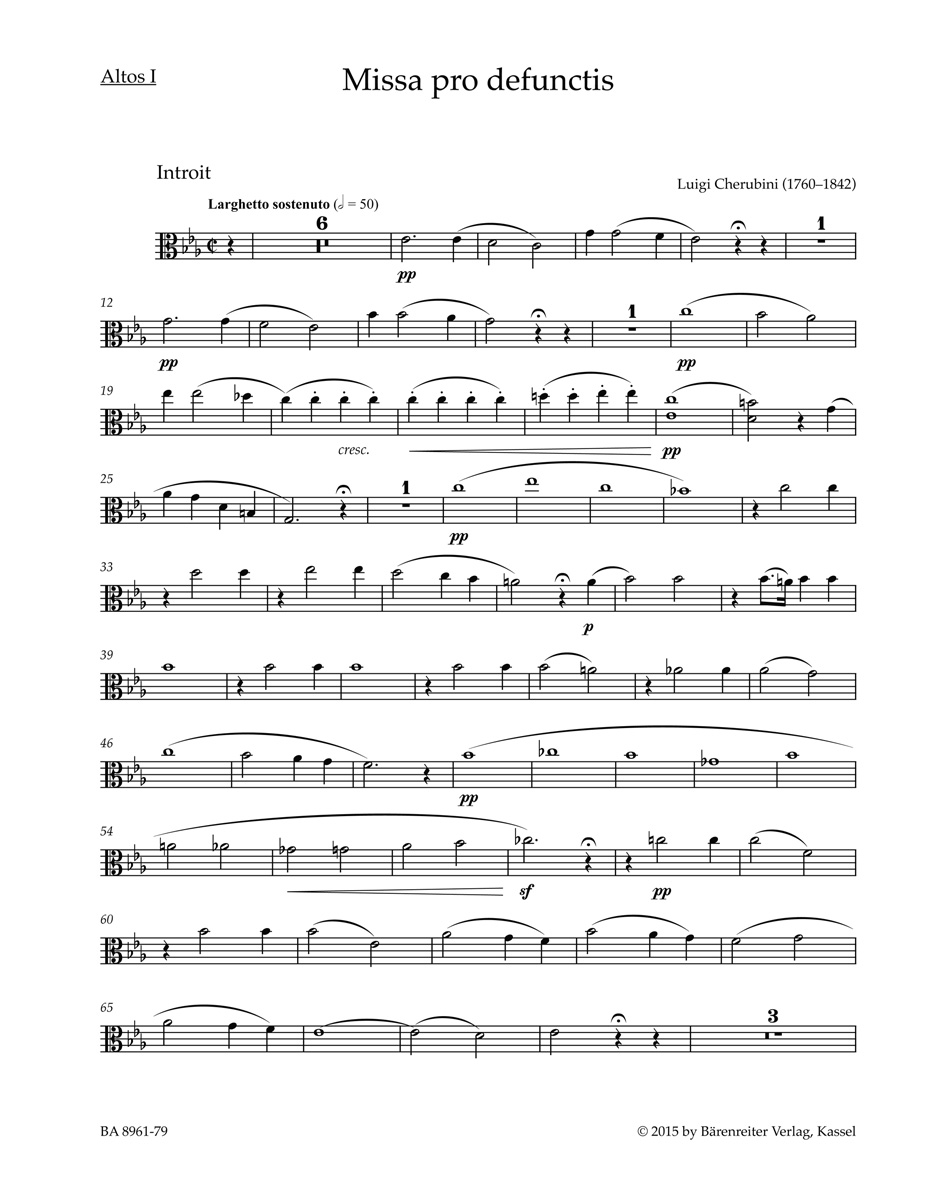 Vorderes Coverbild Requiem c-Moll