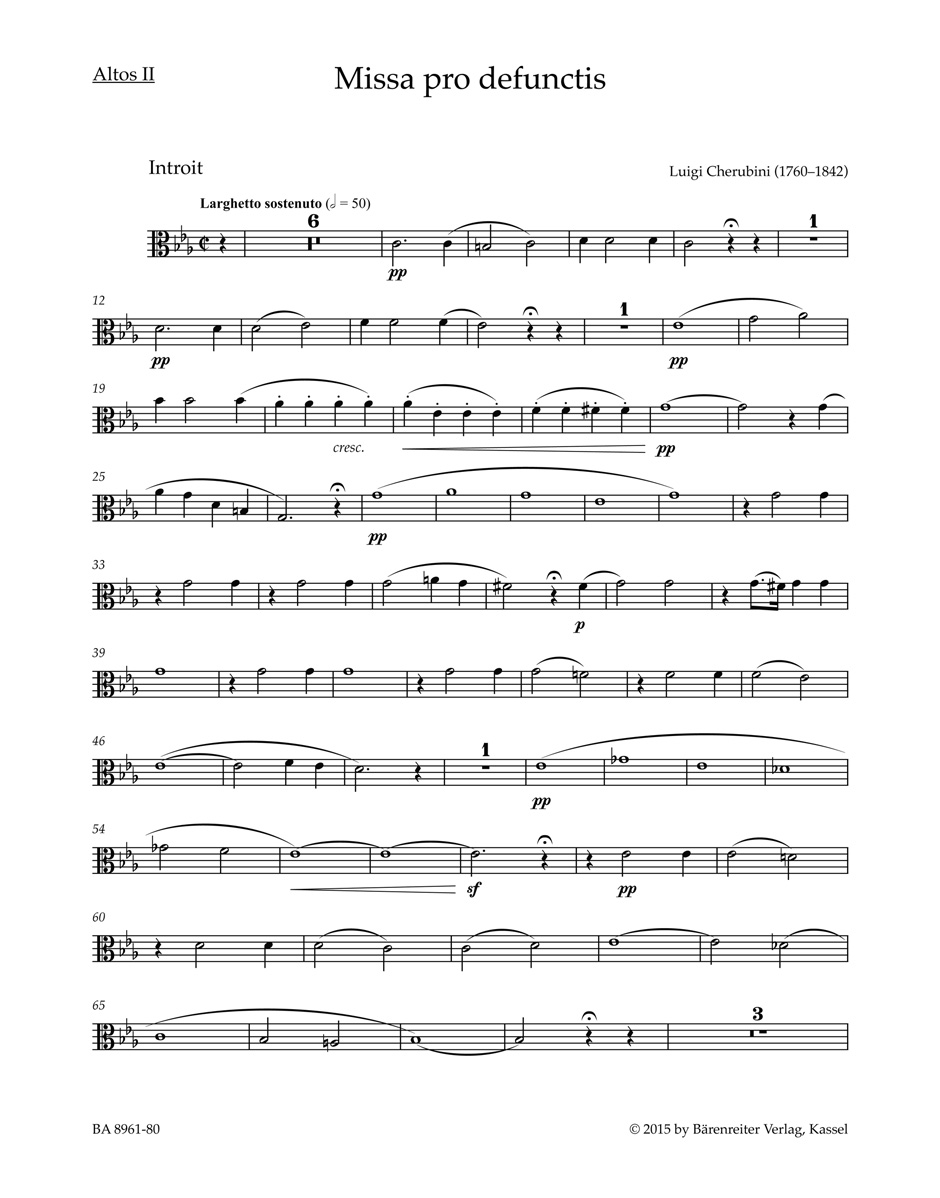 Vorderes Coverbild Requiem c-Moll