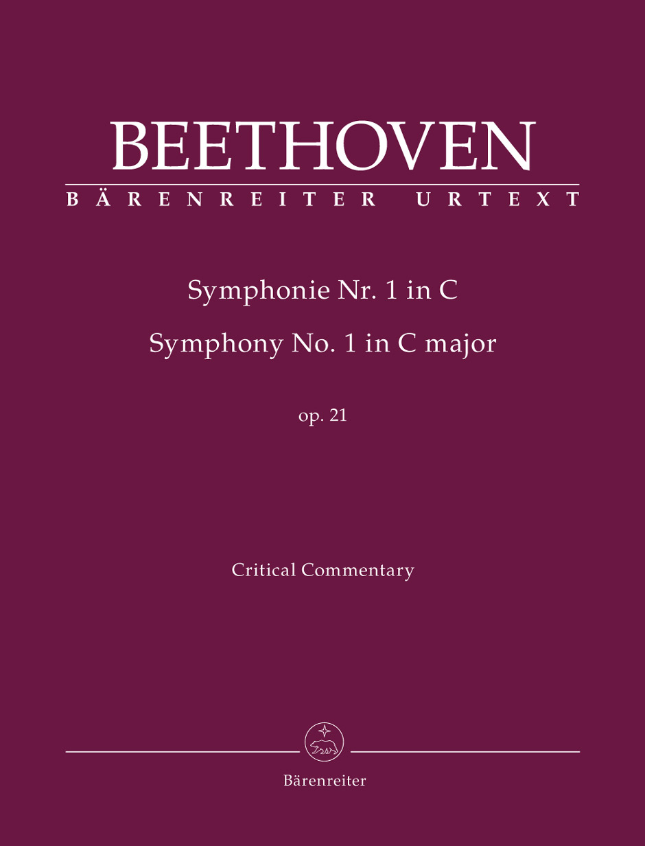 Vorderes Coverbild Symphonie Nr. 1 C-Dur op. 21