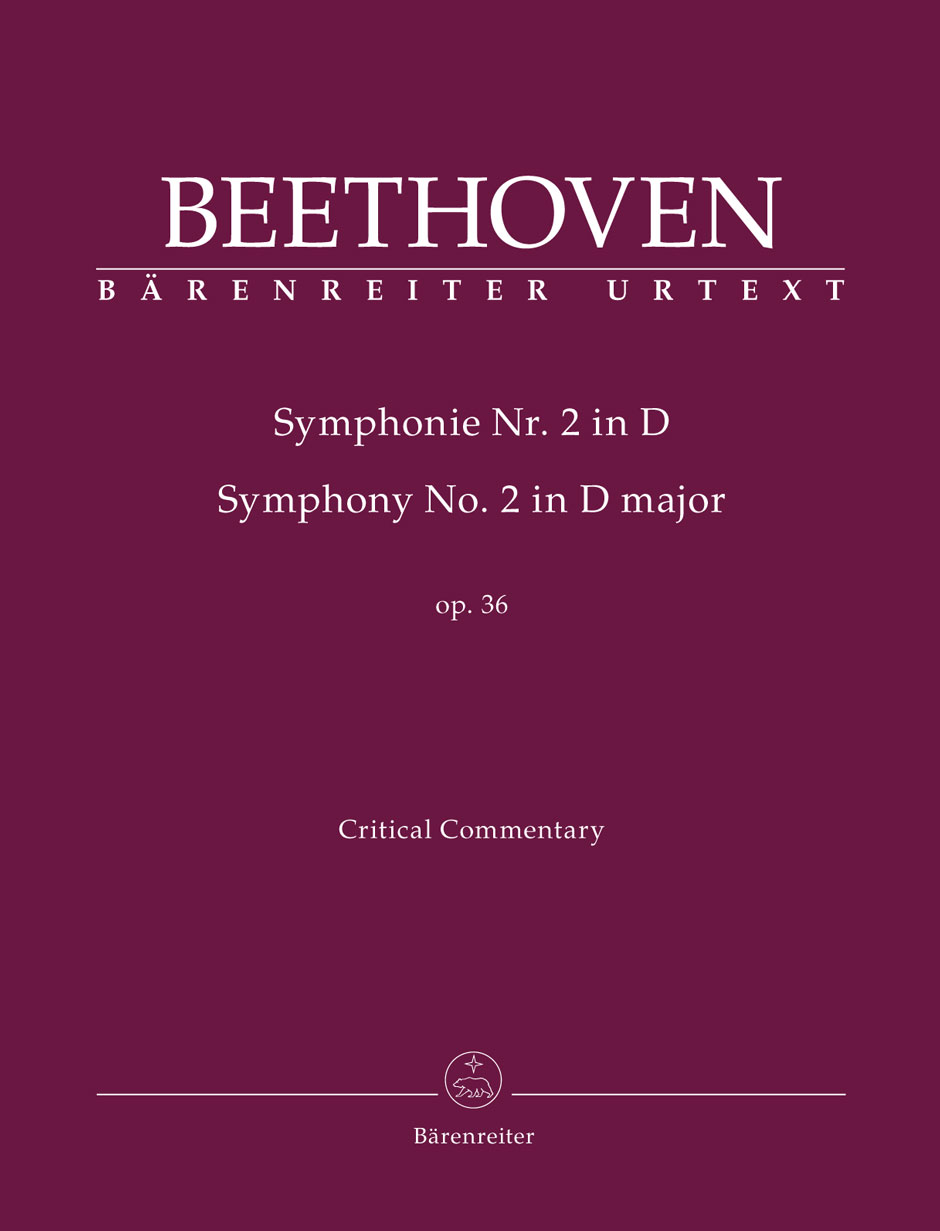 Vorderes Coverbild Symphonie Nr. 2 D-Dur op. 36