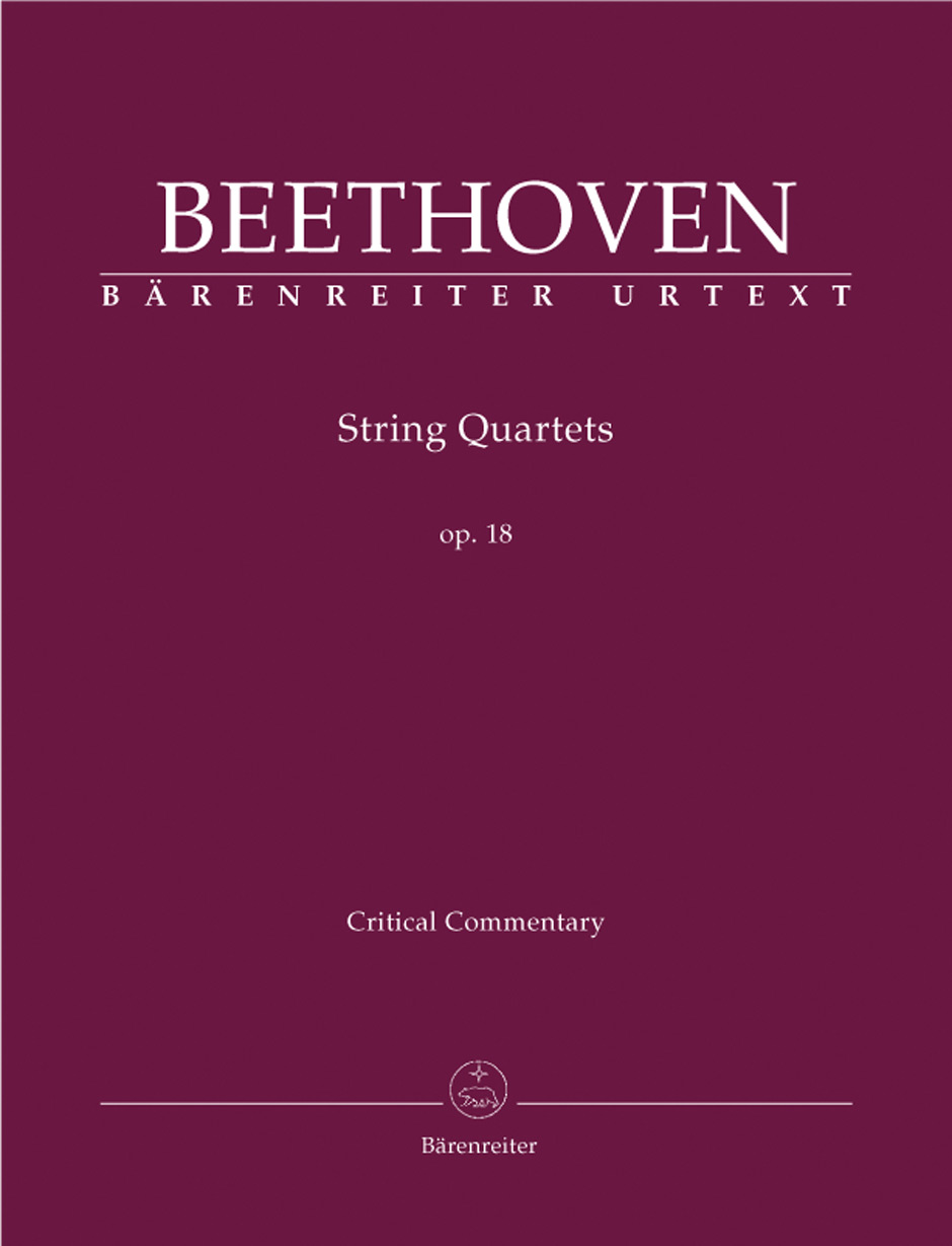 Vorderes Coverbild Streichquartette op. 18