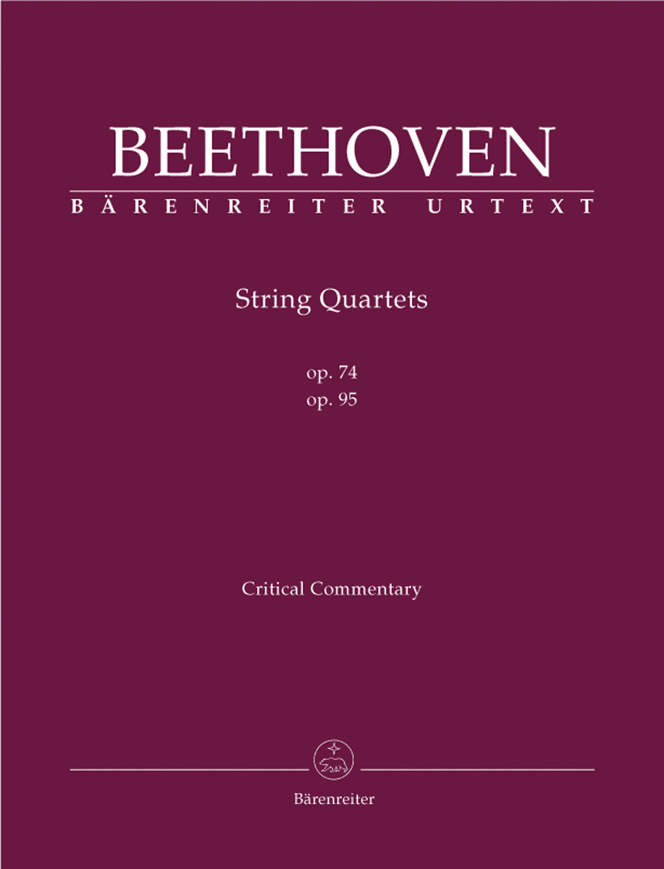 Vorderes Coverbild Streichquartette op. 74, 95
