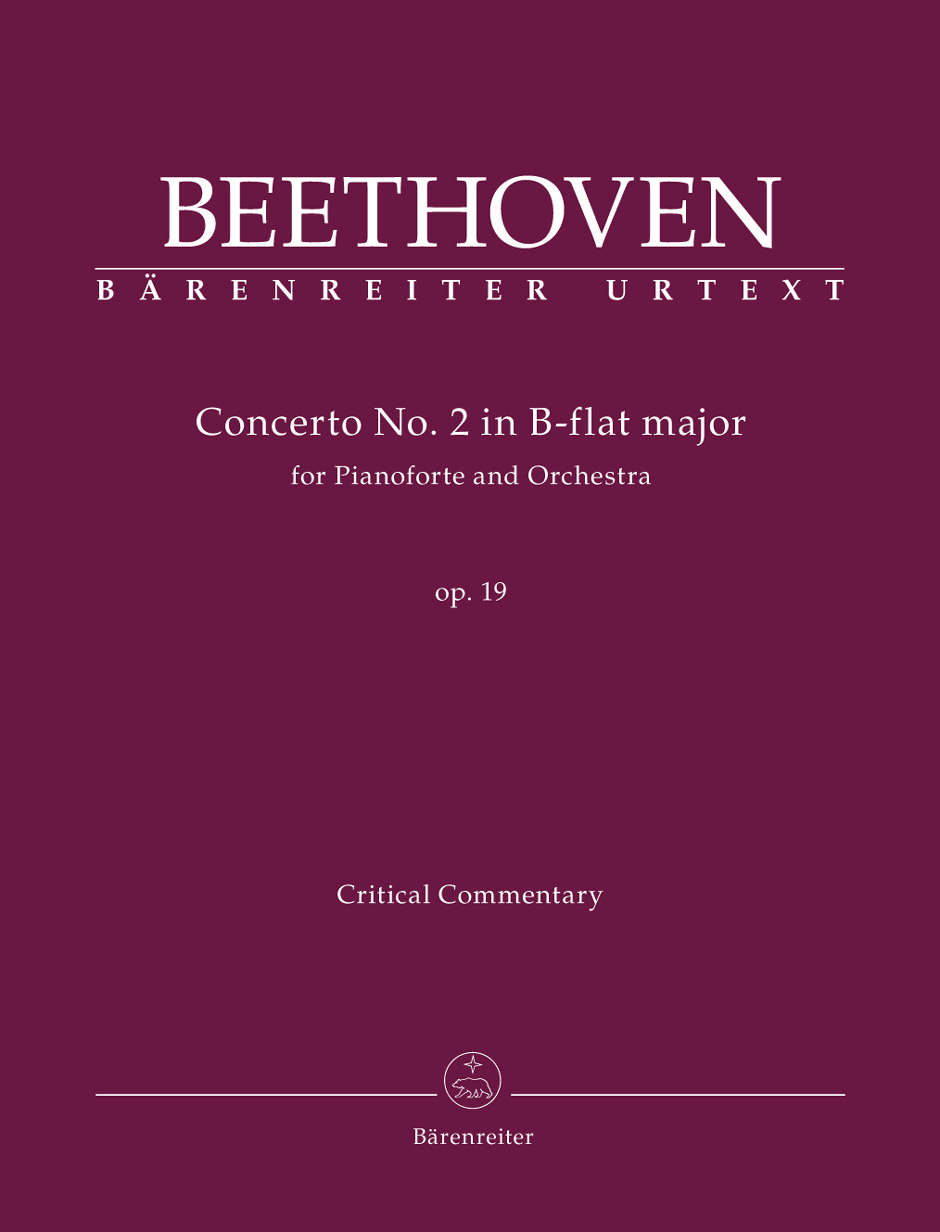 Vorderes Coverbild Konzert für Klavier und Orchester Nr. 2 B-Dur op. 19
