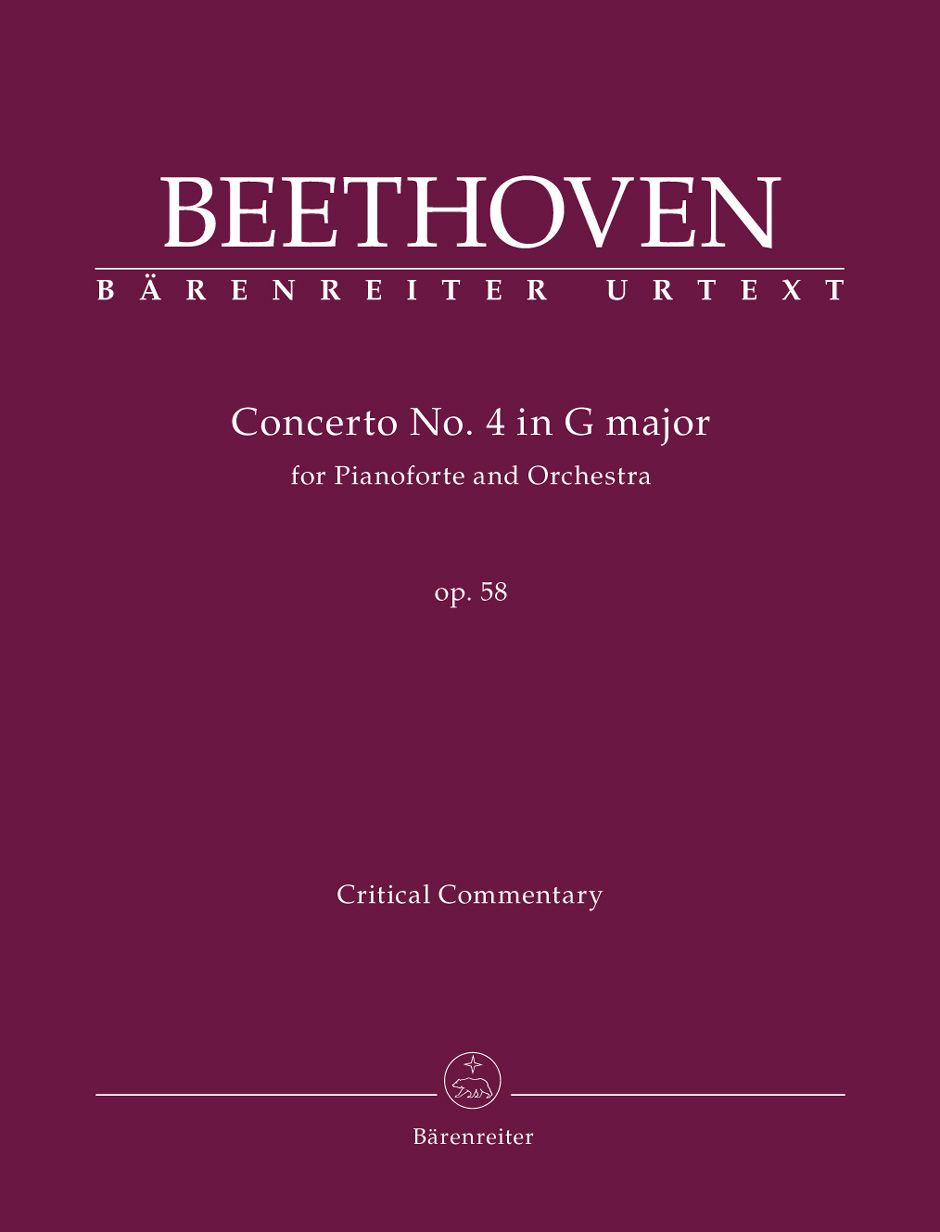Vorderes Coverbild Konzert für Klavier und Orchester Nr. 4 G-Dur op. 58