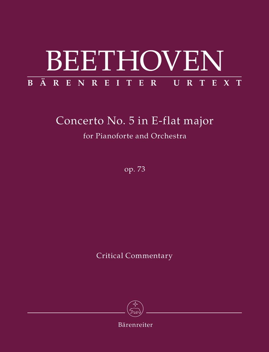 Vorderes Coverbild Konzert für Klavier und Orchester Nr. 5 Es-Dur op. 73