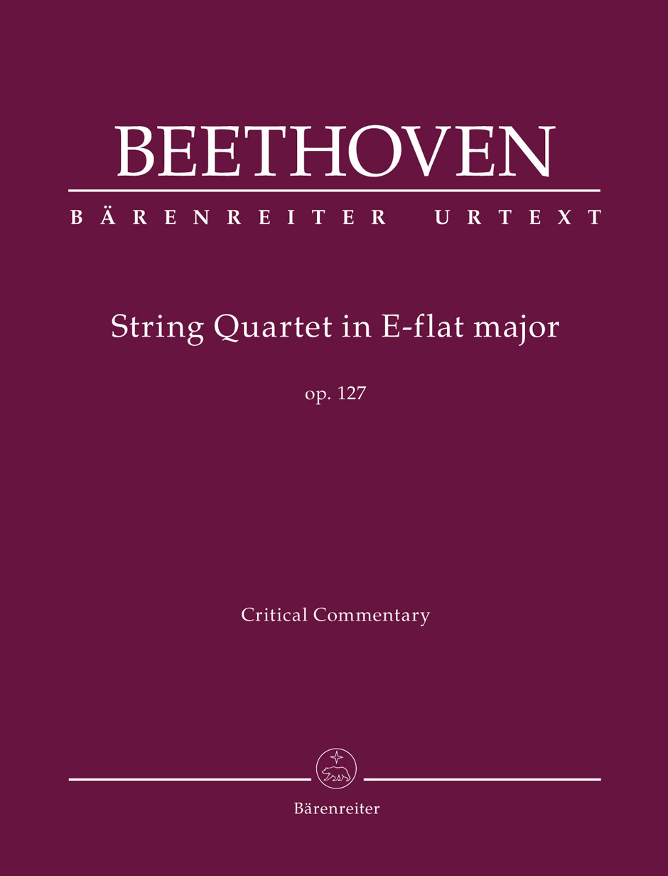 Vorderes Coverbild Streichquartett Es-Dur op. 127