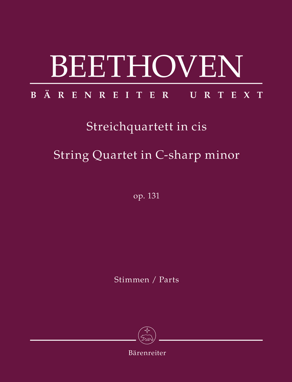 Vorderes Coverbild Streichquartett cis-Moll op. 131