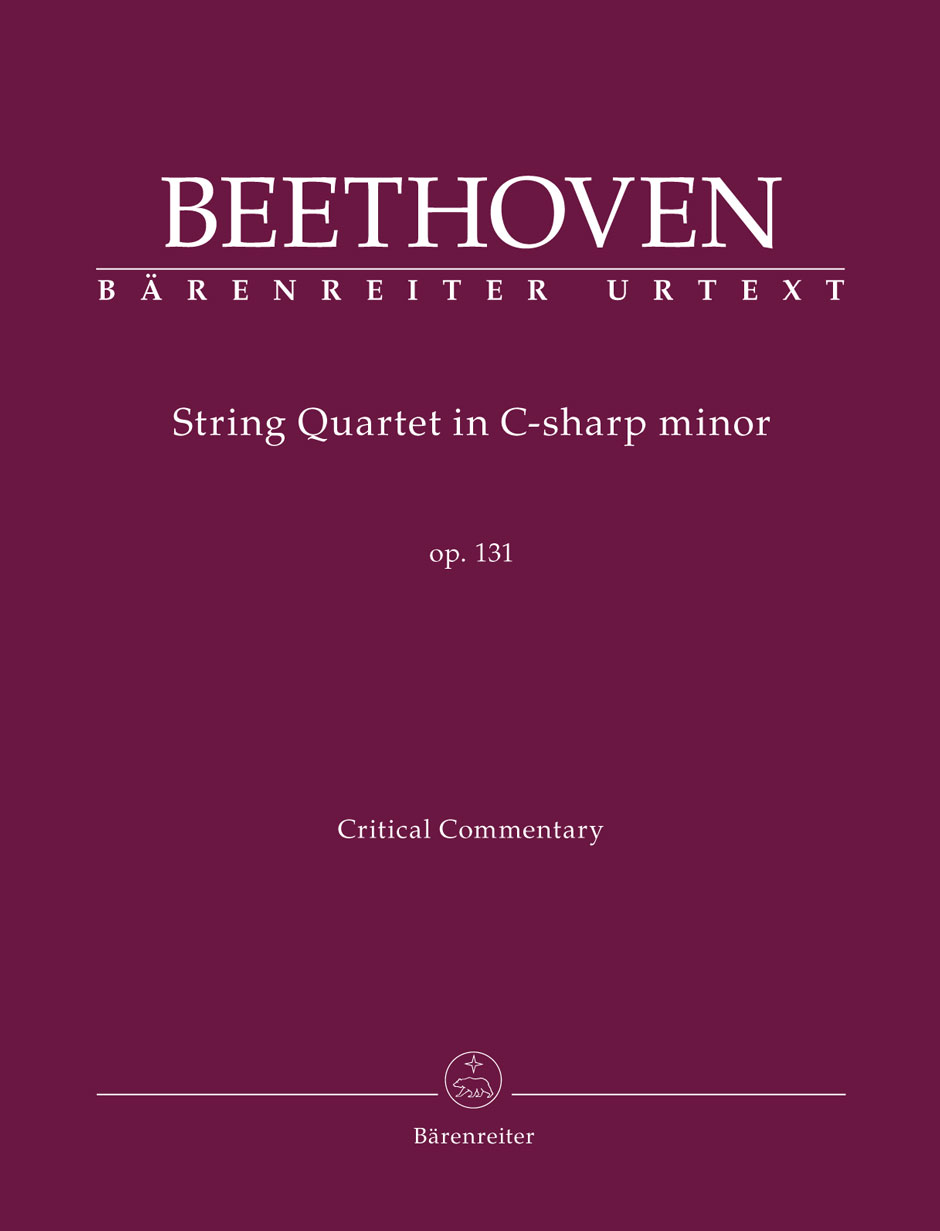 Vorderes Coverbild Streichquartett cis-Moll op. 131