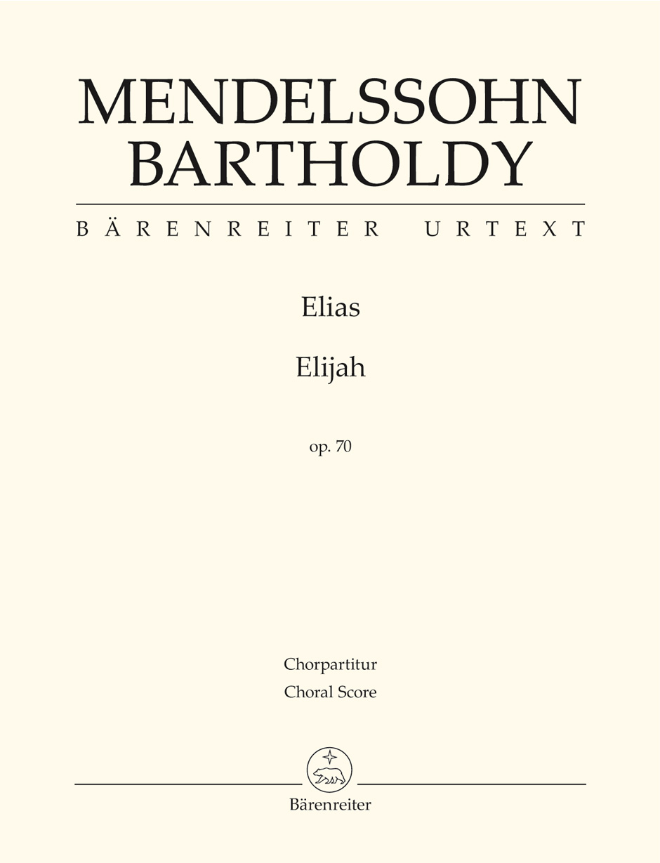 Vorderes Coverbild Elias (Elijah) op. 70