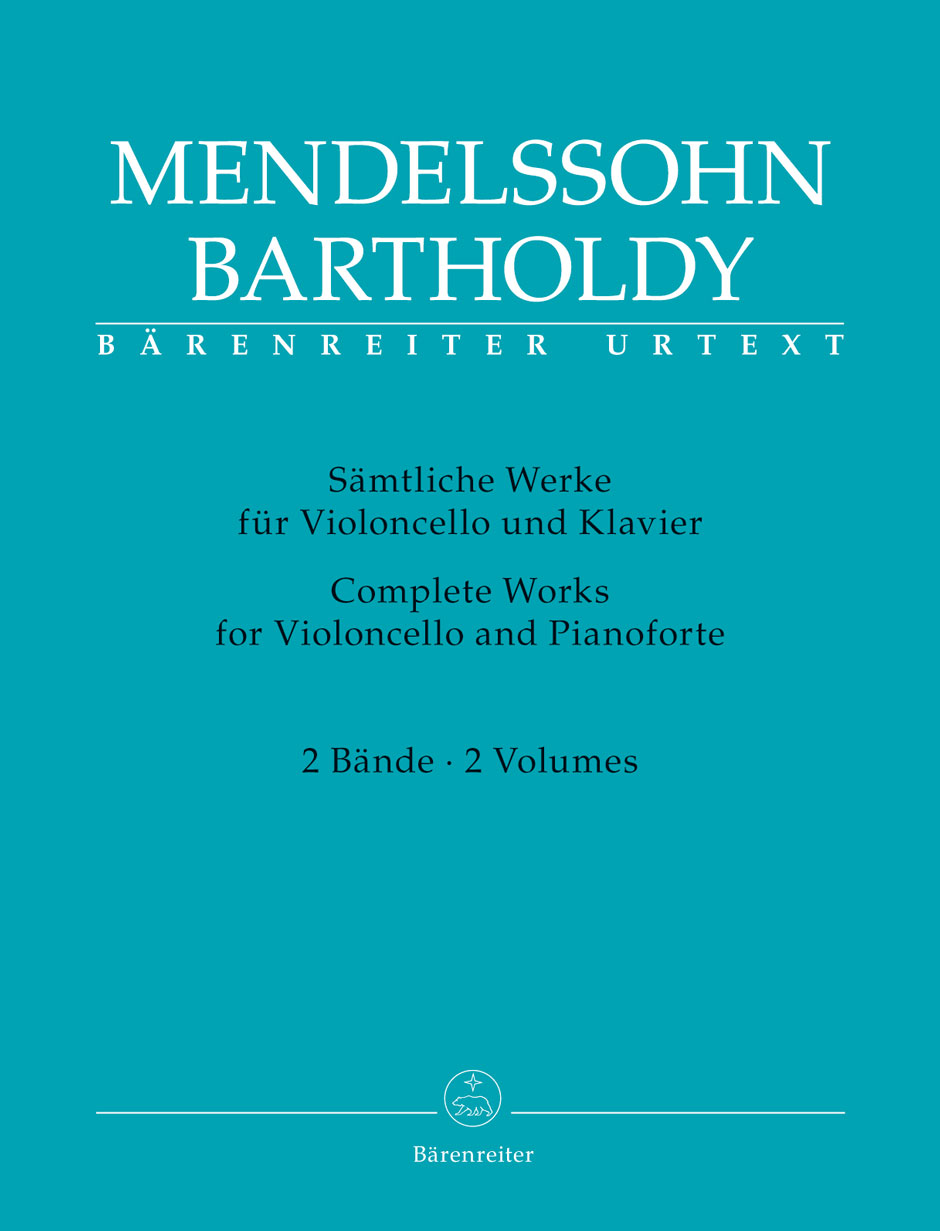 Vorderes Coverbild Sämtliche Werke für Violoncello und Klavier