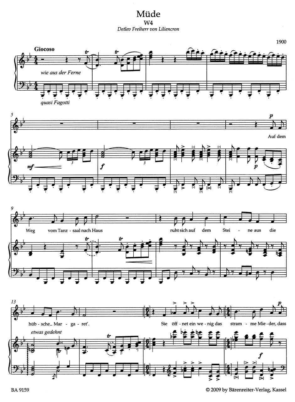 Anderes Coverbild Lieder für hohe und mittlere Stimme und Klavier
