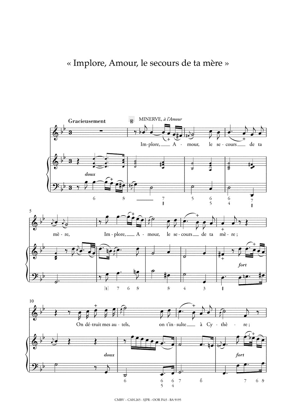 Anderes Coverbild Airs d'opéra. Grand Dessus