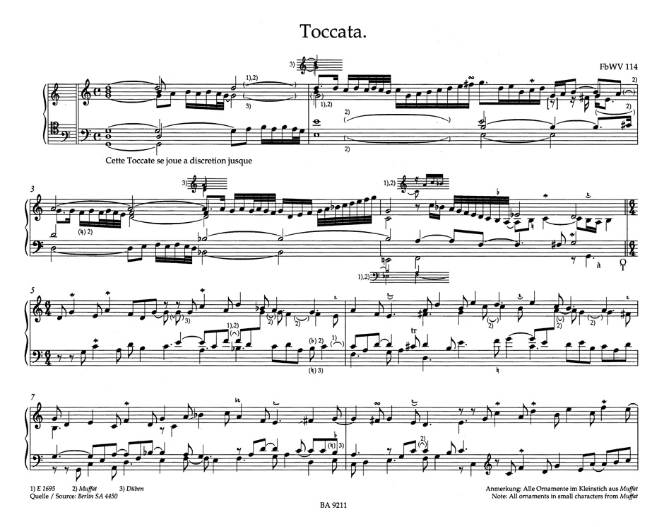 Anderes Coverbild Clavier- und Orgelwerke abschriftlicher Überlieferung: Toccaten