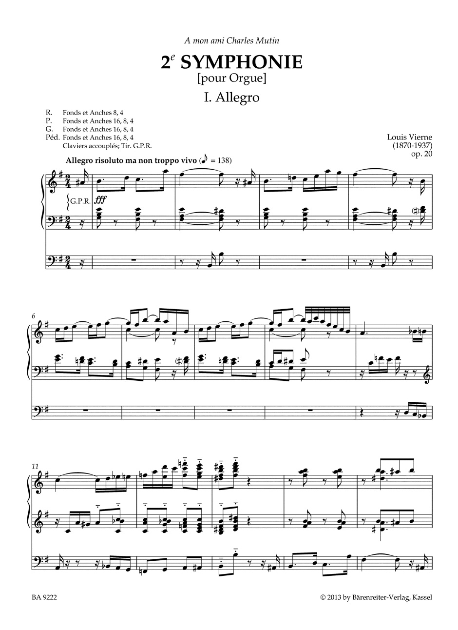 Anderes Coverbild 2. Symphonie op. 20 (1902/1903)