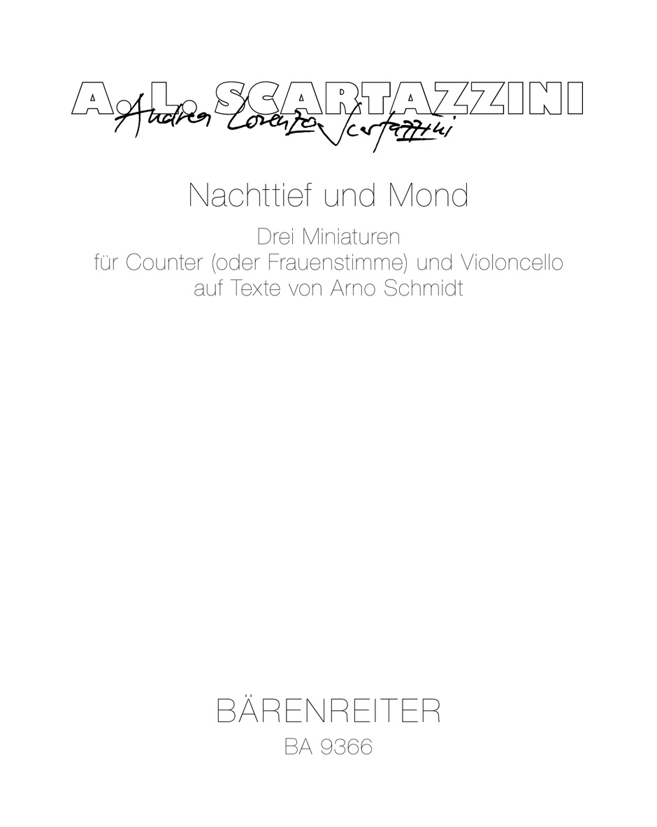 Vorderes Coverbild Nachttief und Mond (2007)