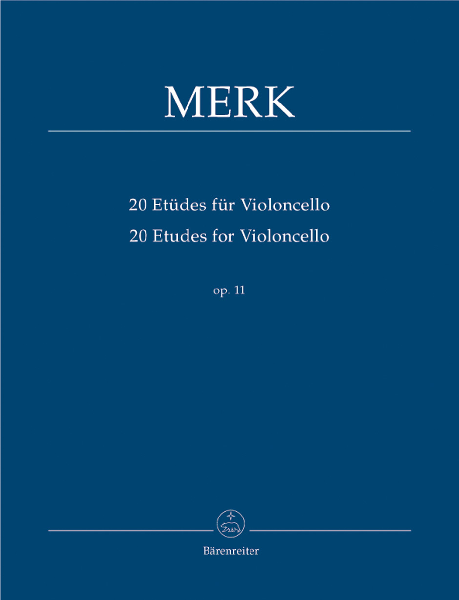 Vorderes Coverbild 20 Etüden für Violoncello op. 11