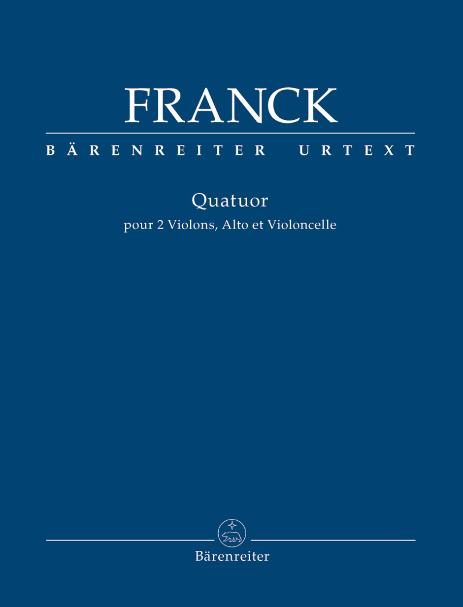 Vorderes Coverbild Quartett für zwei Violinen, Viola und Violoncello