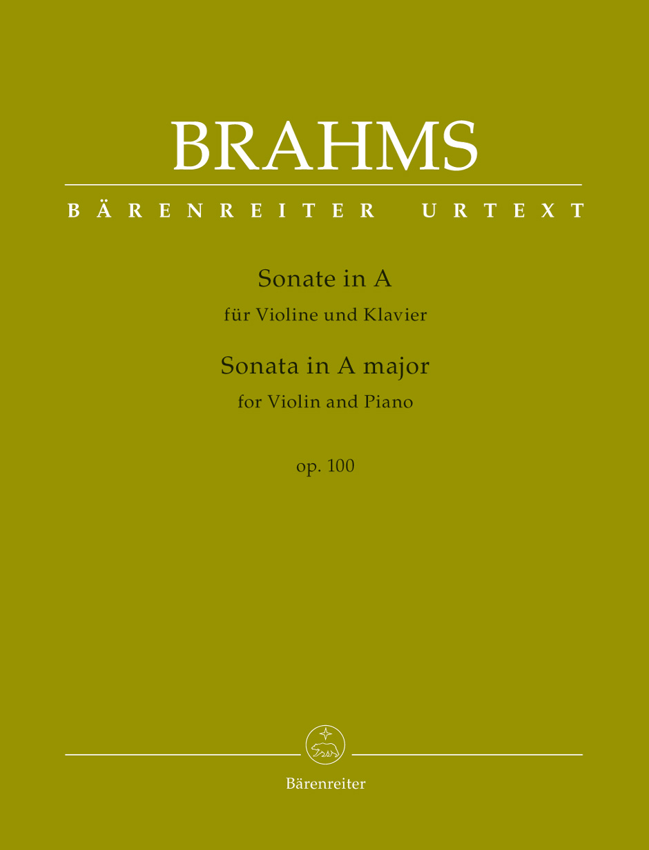 Vorderes Coverbild Sonate für Violine und Klavier A-Dur op. 100