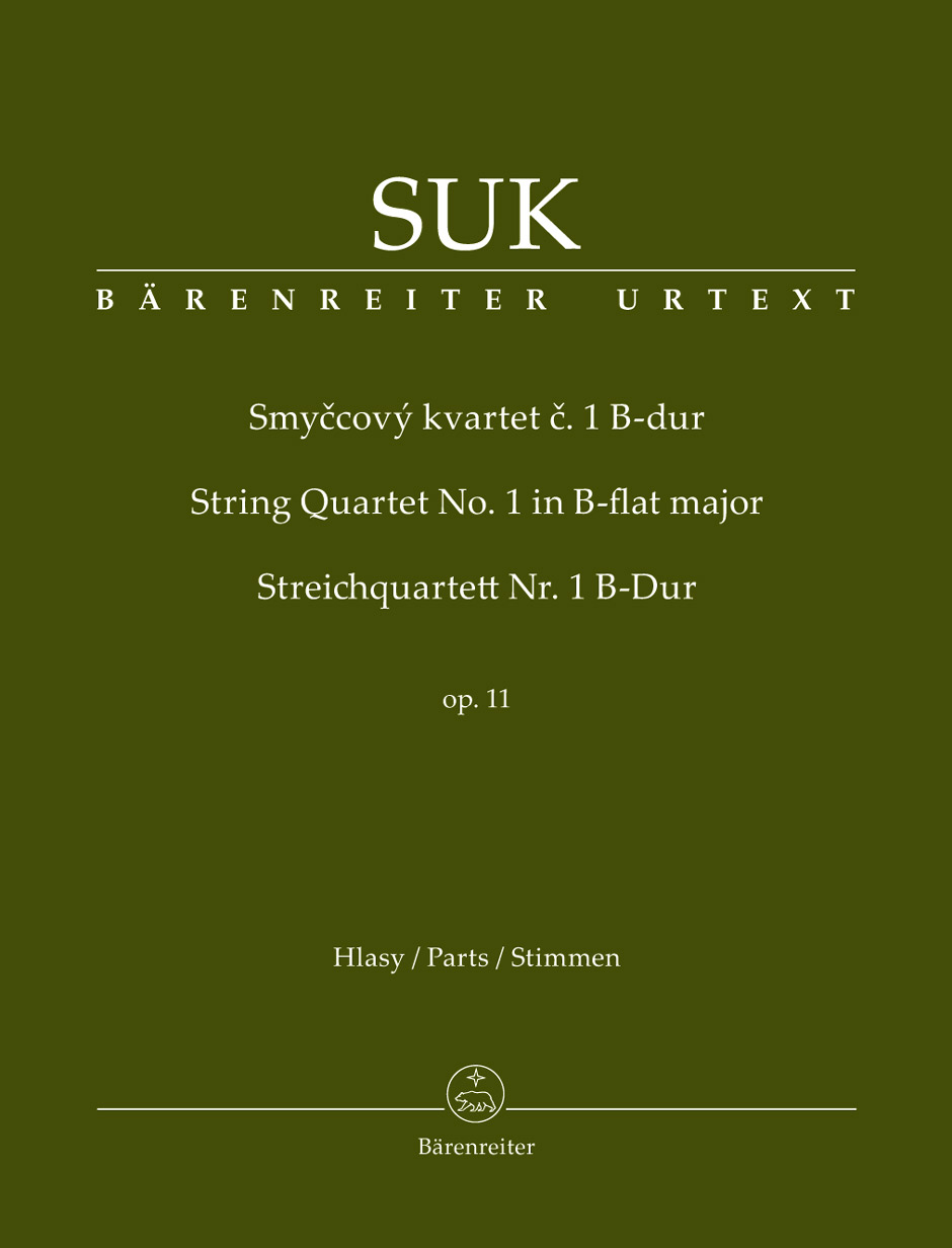 Vorderes Coverbild Streichquartett Nr. 1 B-Dur op. 11