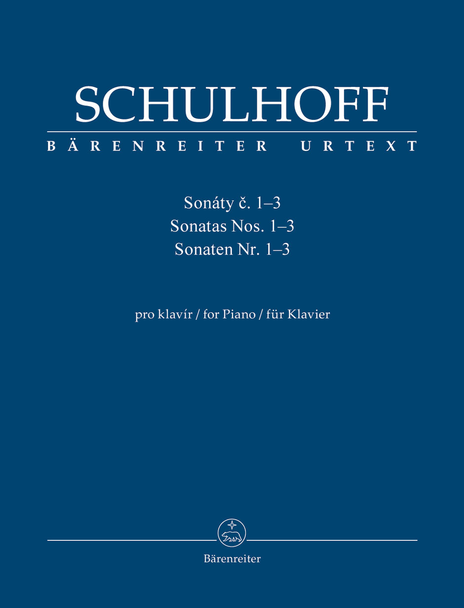 Vorderes Coverbild Sonaten für Klavier Nr. 1-3