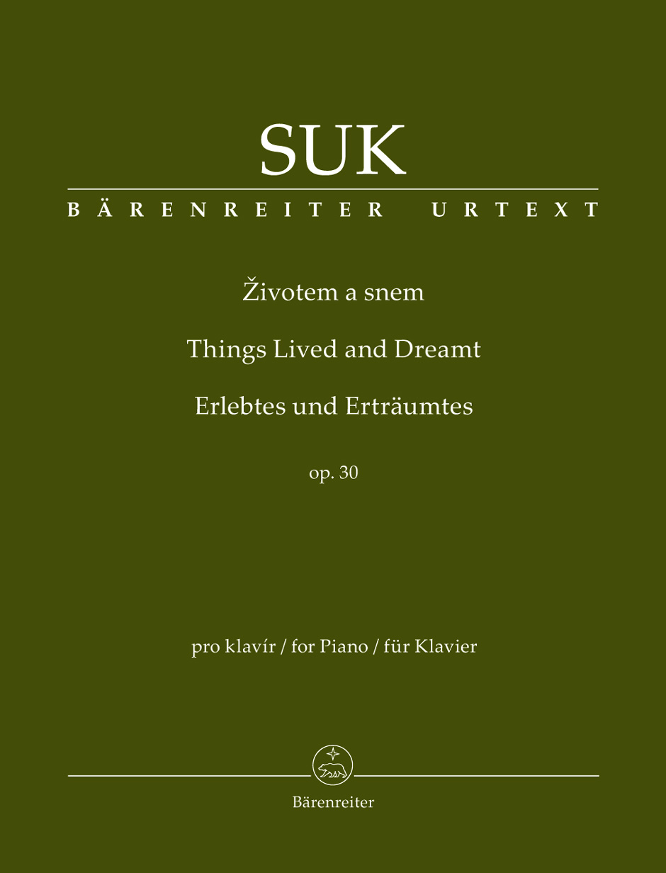 Vorderes Coverbild Erlebtes und Erträumtes für Klavier op. 30