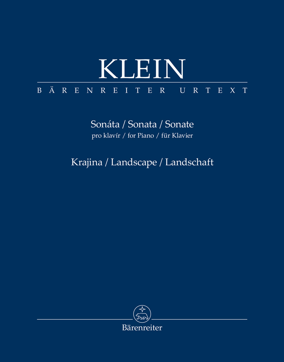 Vorderes Coverbild Sonate für Klavier / Landschaft