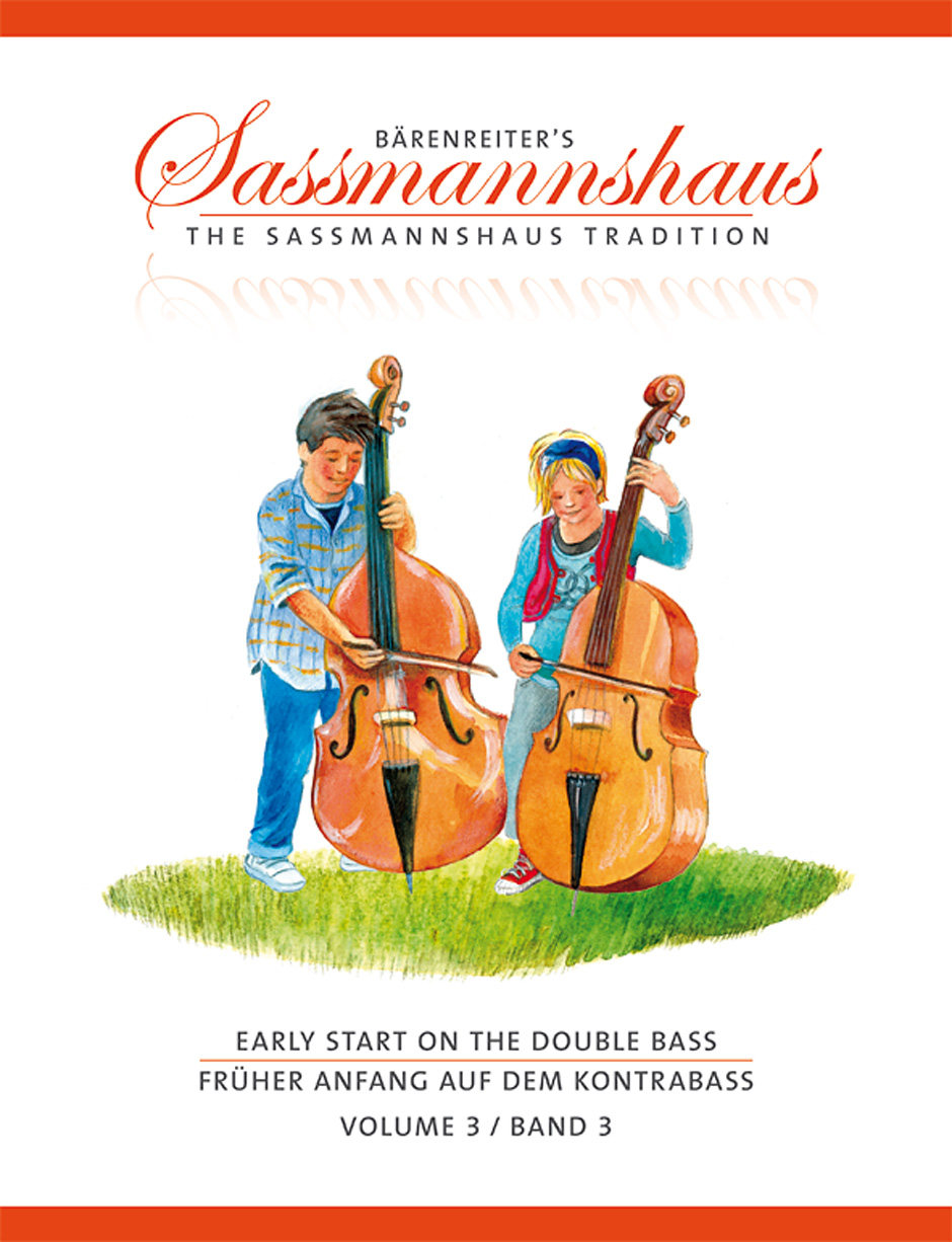 Vorderes Coverbild Early Start on the Double Bass, Volume 3 / Früher Anfang auf dem Kontrabass, Band 3
