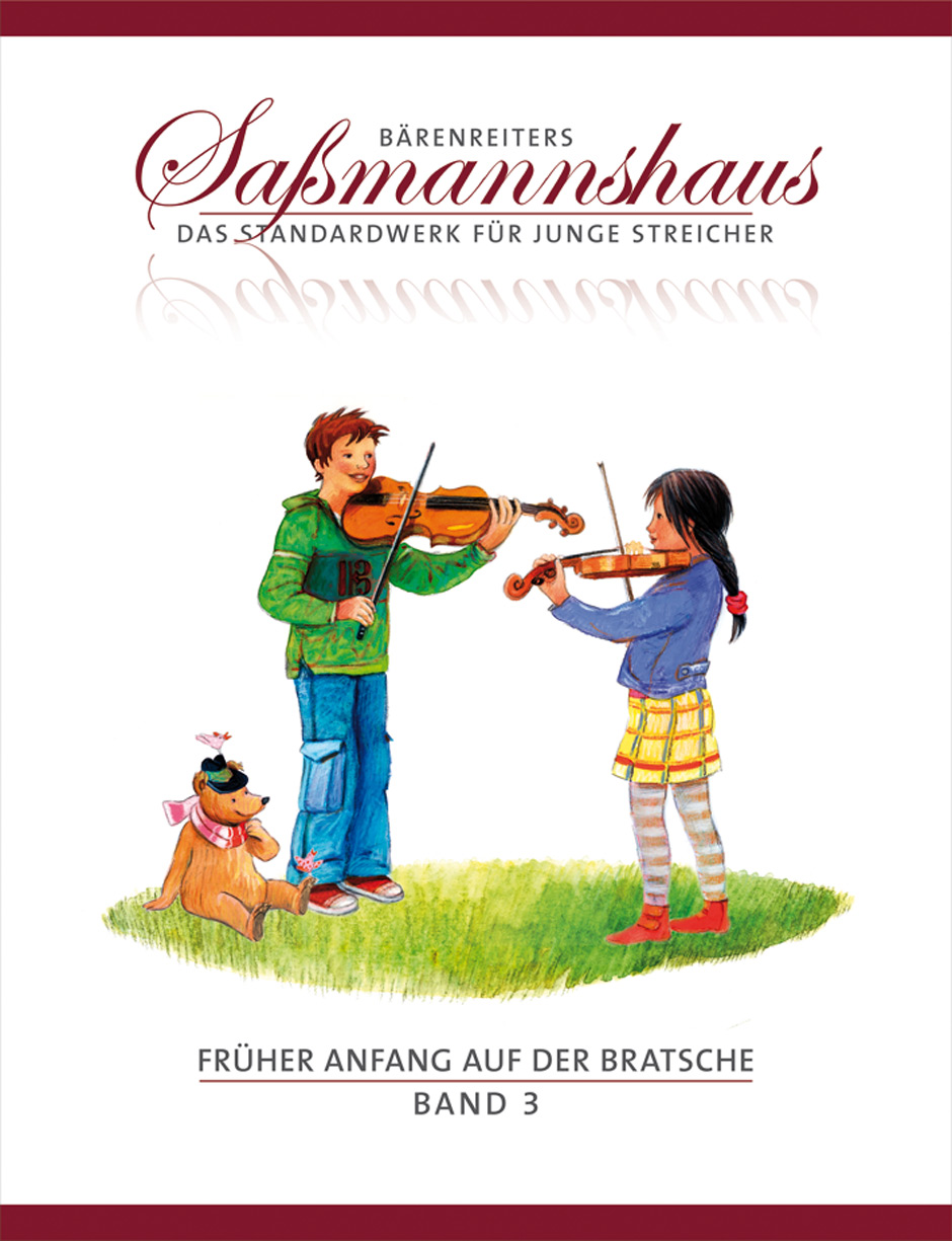 Vorderes Coverbild Früher Anfang auf der Bratsche, Band 3