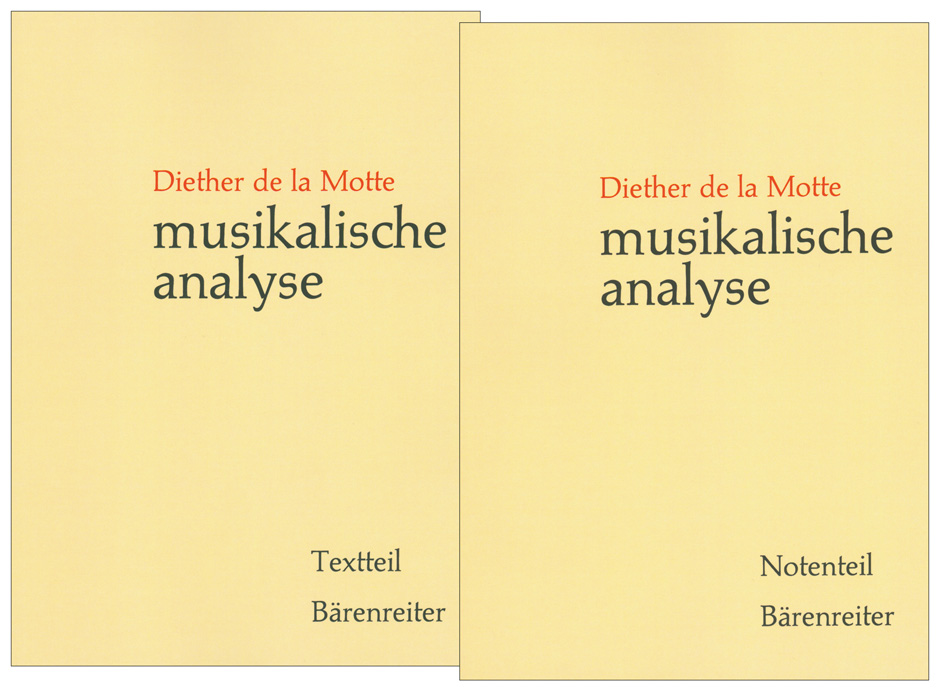 Vorderes Coverbild Musikalische Analyse