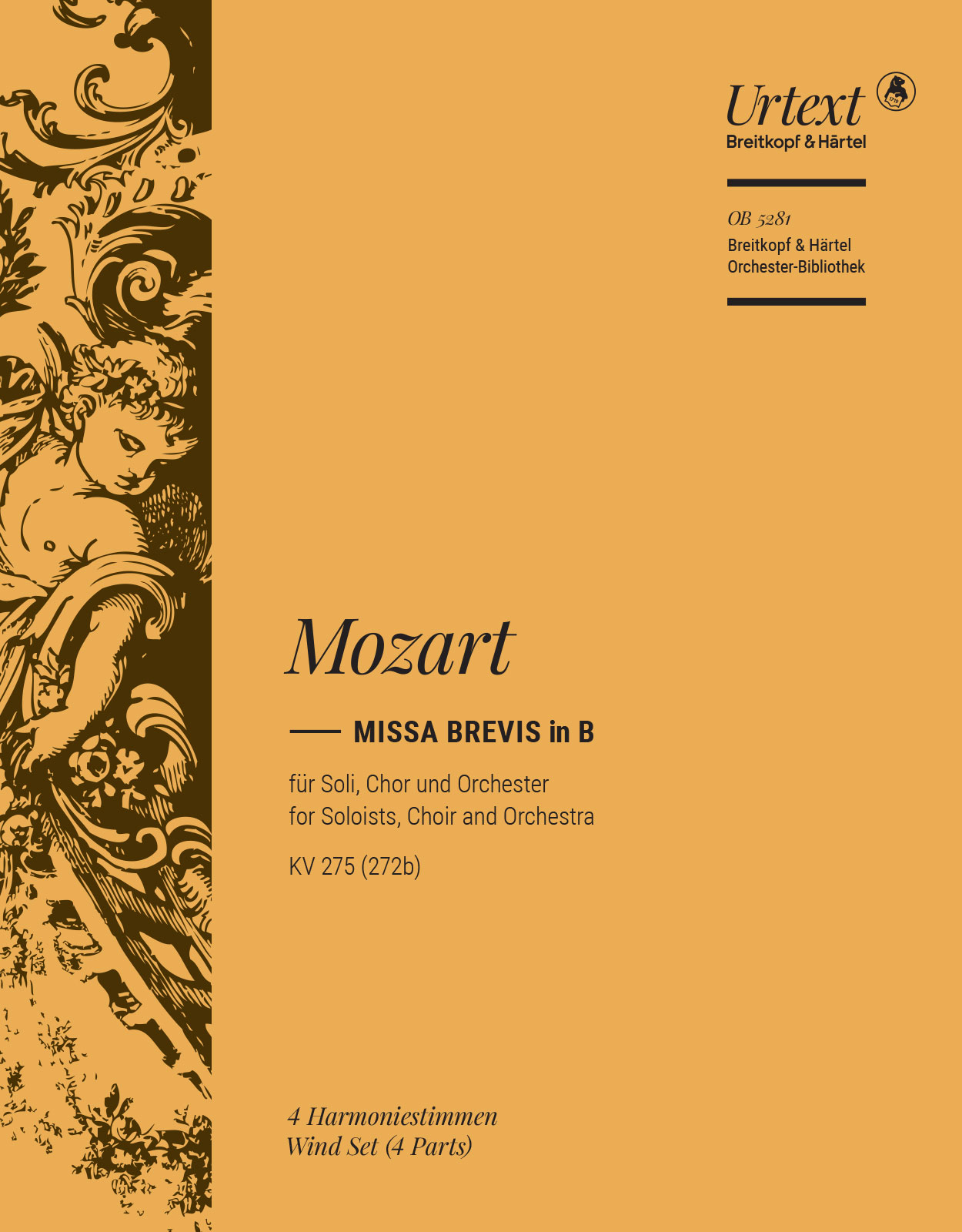 Vorderes Coverbild Missa brevis in B KV 275 (272b)