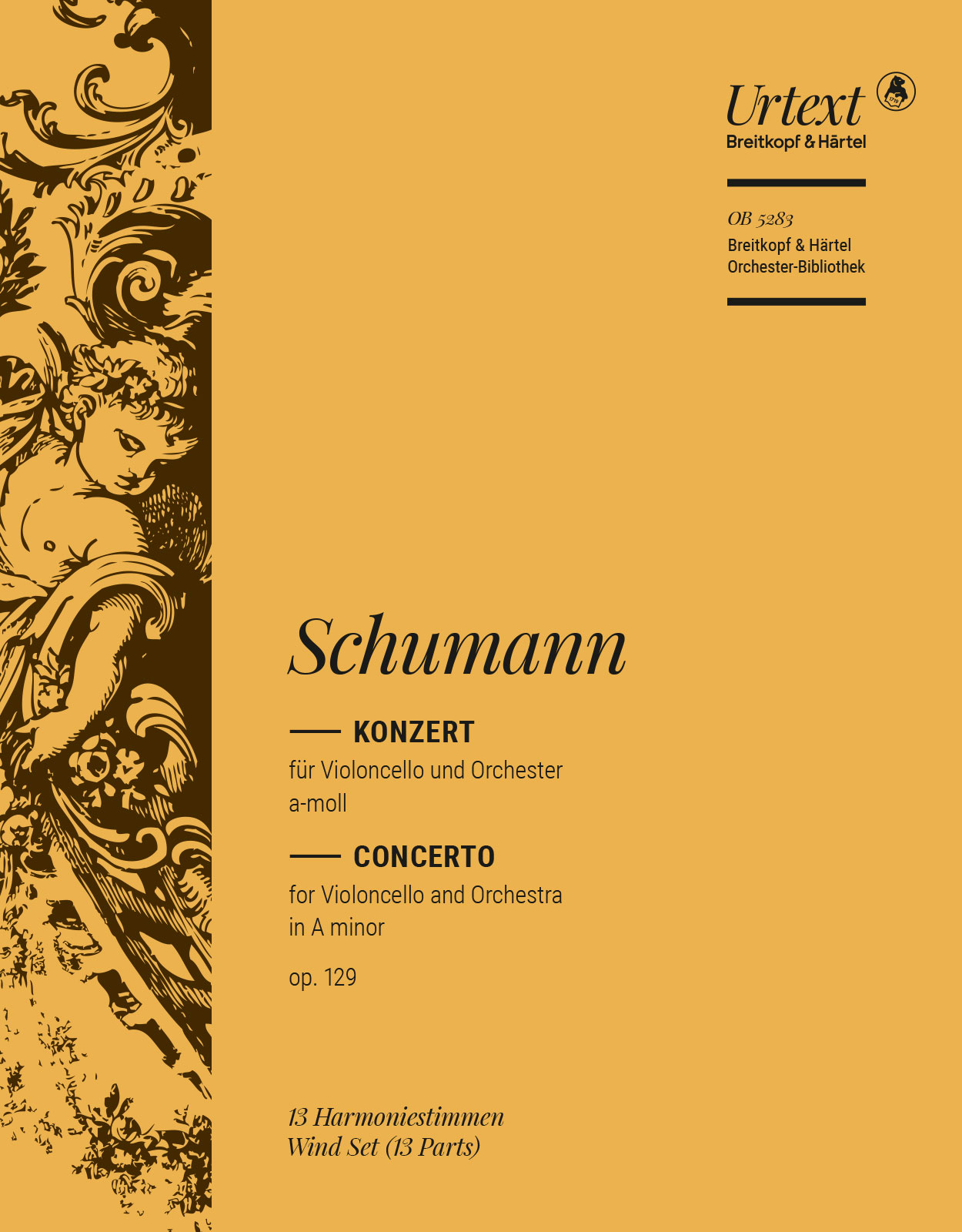 Vorderes Coverbild Violoncellokonzert a-moll op. 129