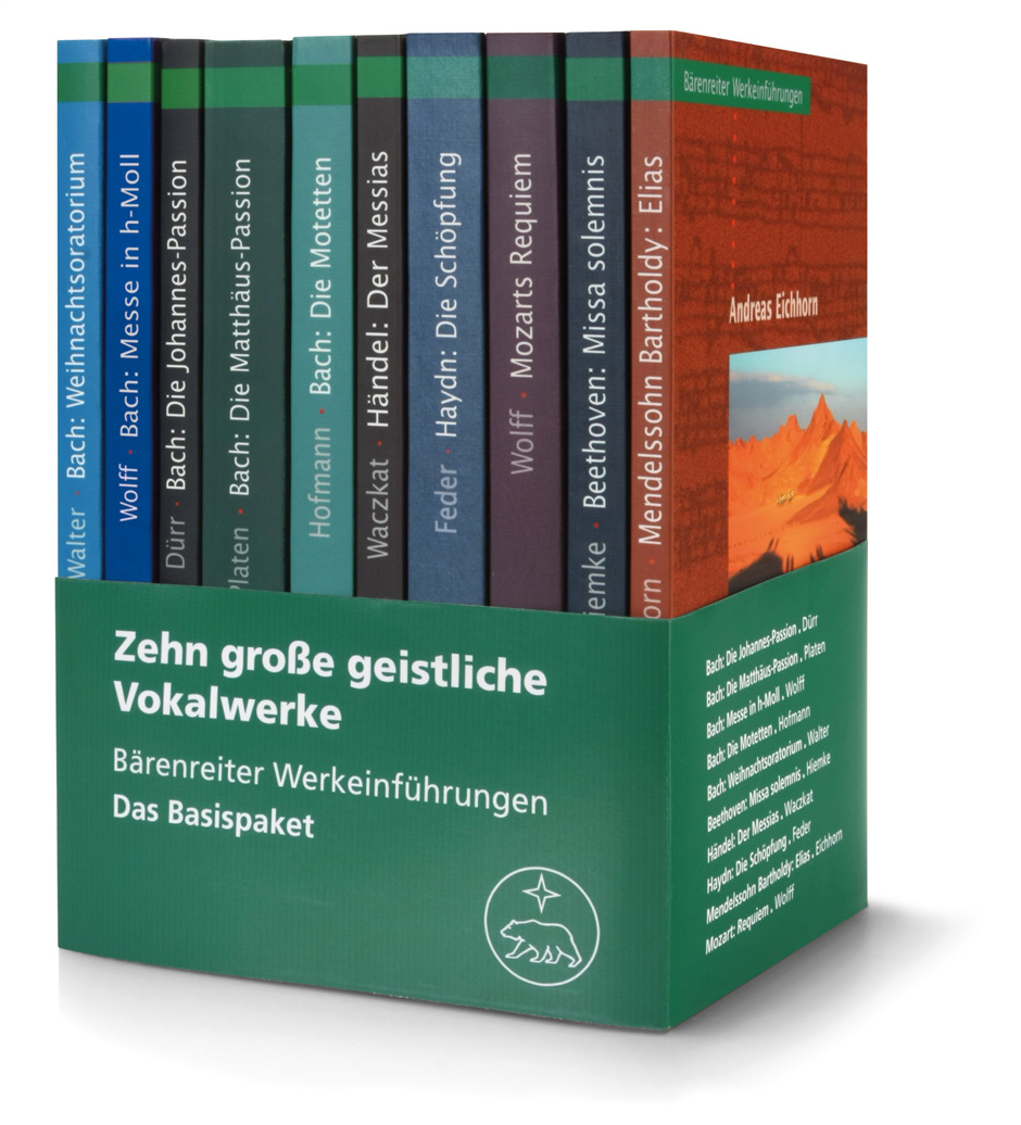 Vorderes Coverbild Zehn große geistliche Vokalwerke