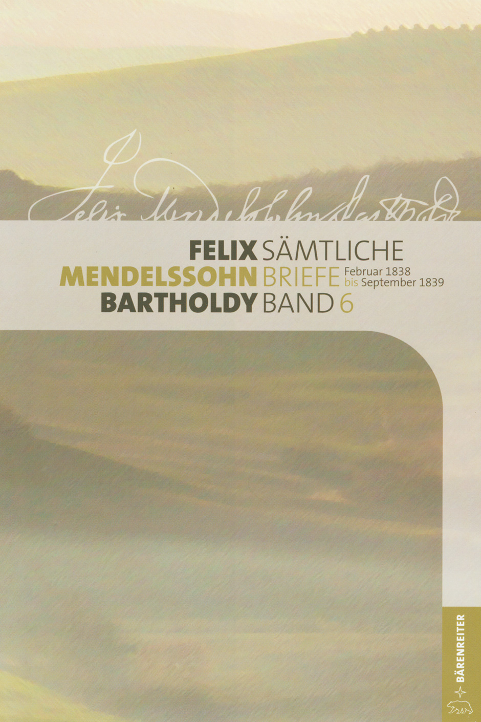 Vorderes Coverbild Sämtliche Briefe, Band 6