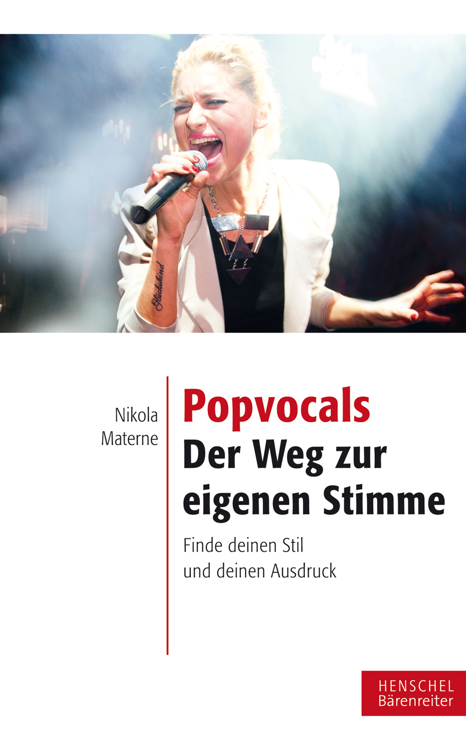 Vorderes Coverbild Popvocals. Der Weg zur eigenen Stimme