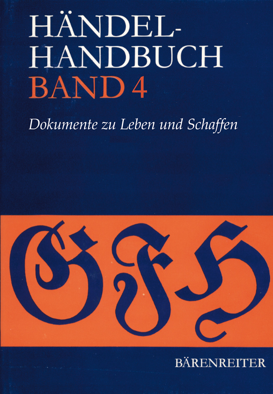 Vorderes Coverbild Händel-Handbuch Band 4