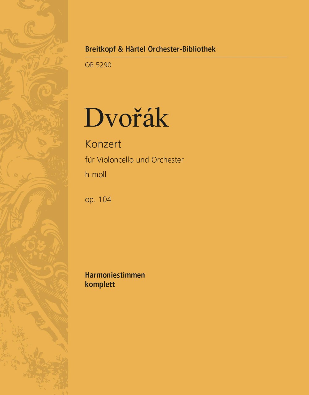 Vorderes Coverbild Violoncellokonzert h-moll op. 104
