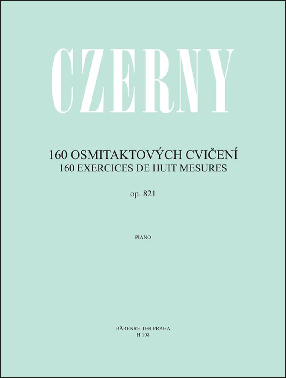 Vorderes Coverbild 160 Achttaktübungen op. 821
