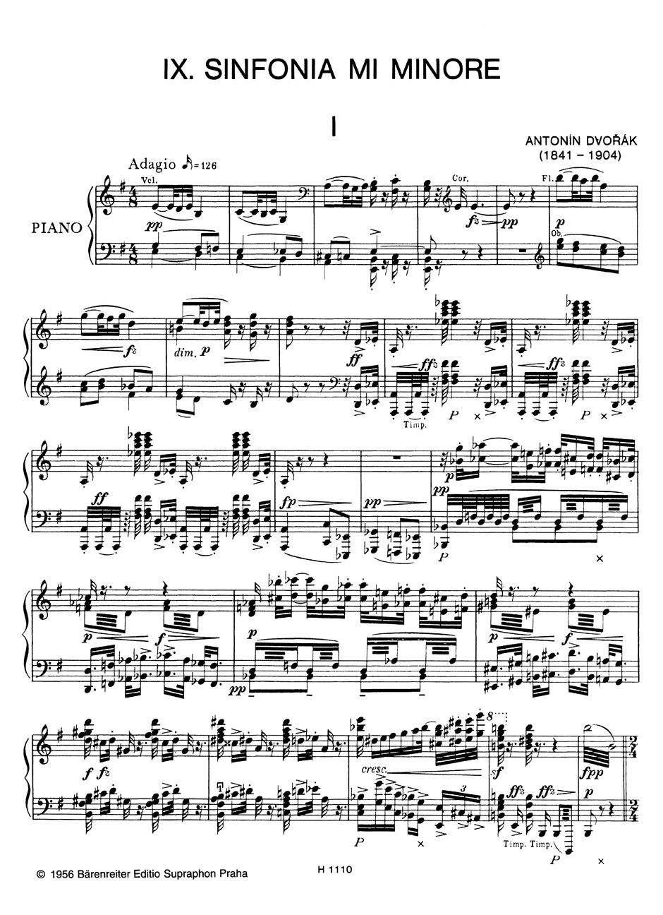 Anderes Coverbild IX. Symphonie e-Moll op. 95
