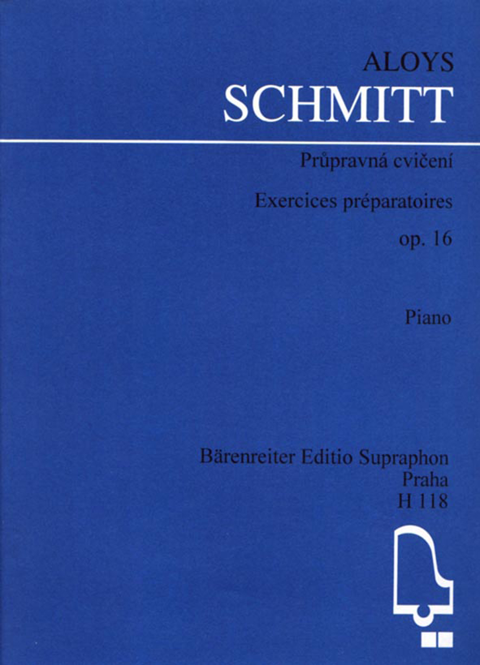 Vorderes Coverbild Vorübungen op. 16