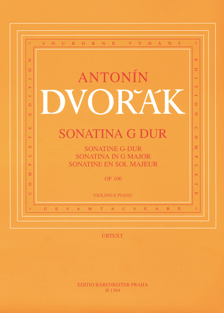Vorderes Coverbild Sonatine G-Dur op. 100