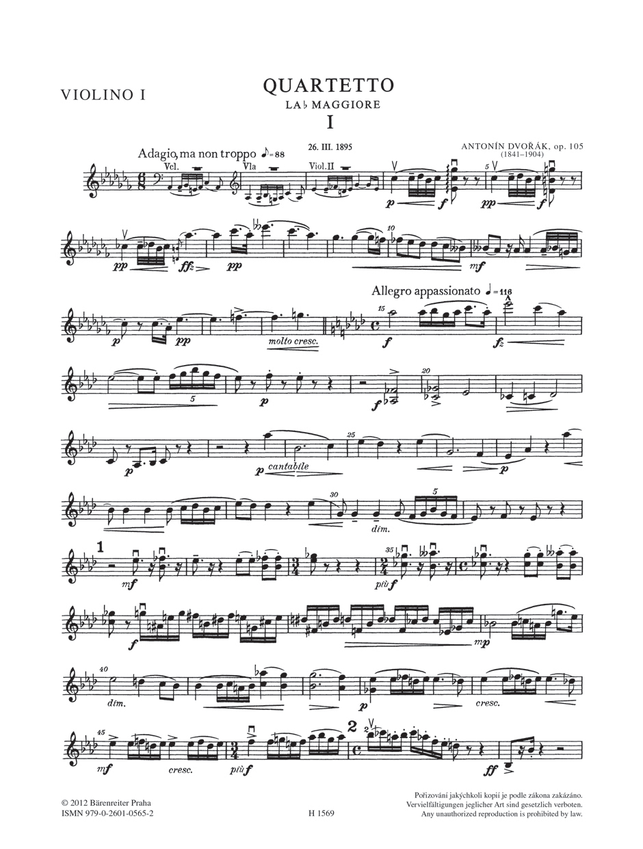 Anderes Coverbild Streichquartett Nr. 14 As-Dur op. 105