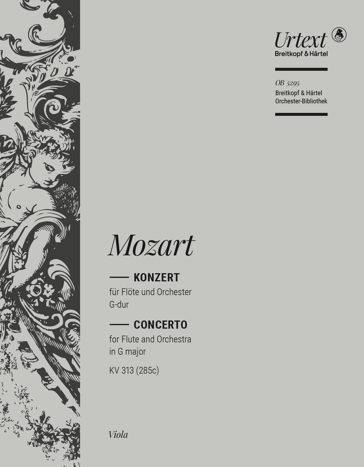 Vorderes Coverbild Flötenkonzert [Nr. 1] G-dur KV 313 (285c)