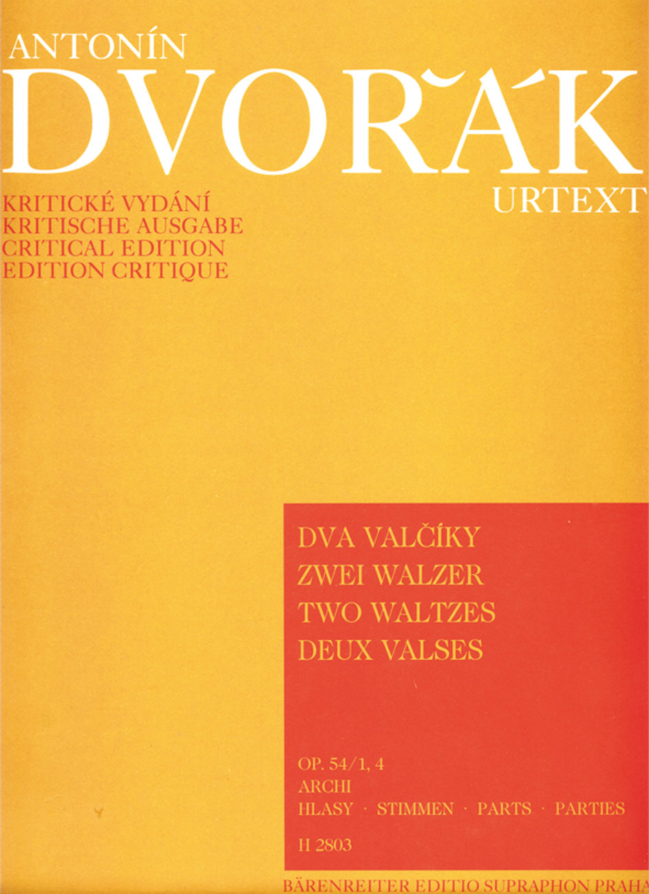 Vorderes Coverbild Zwei Walzer op. 54