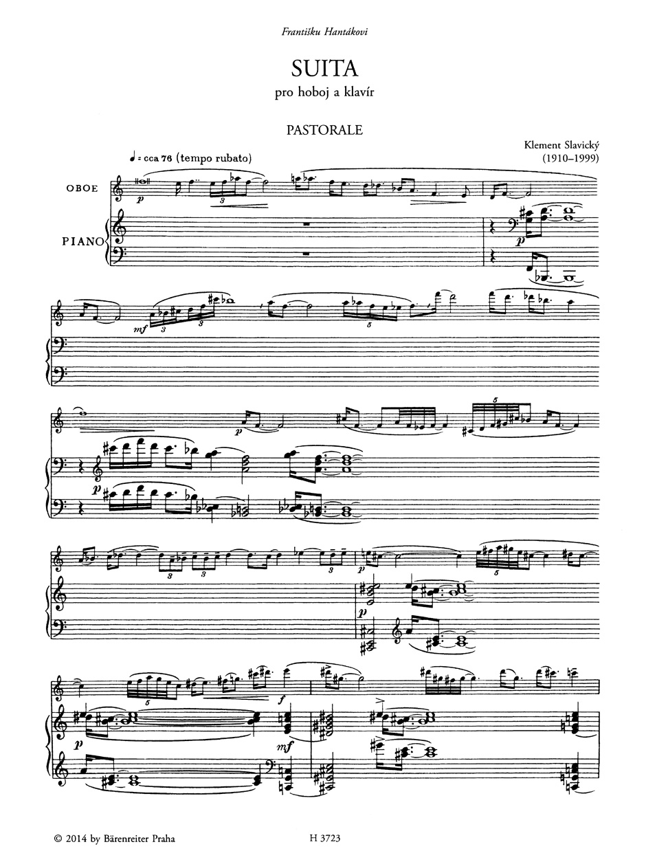 Anderes Coverbild Suite für Oboe und Klavier