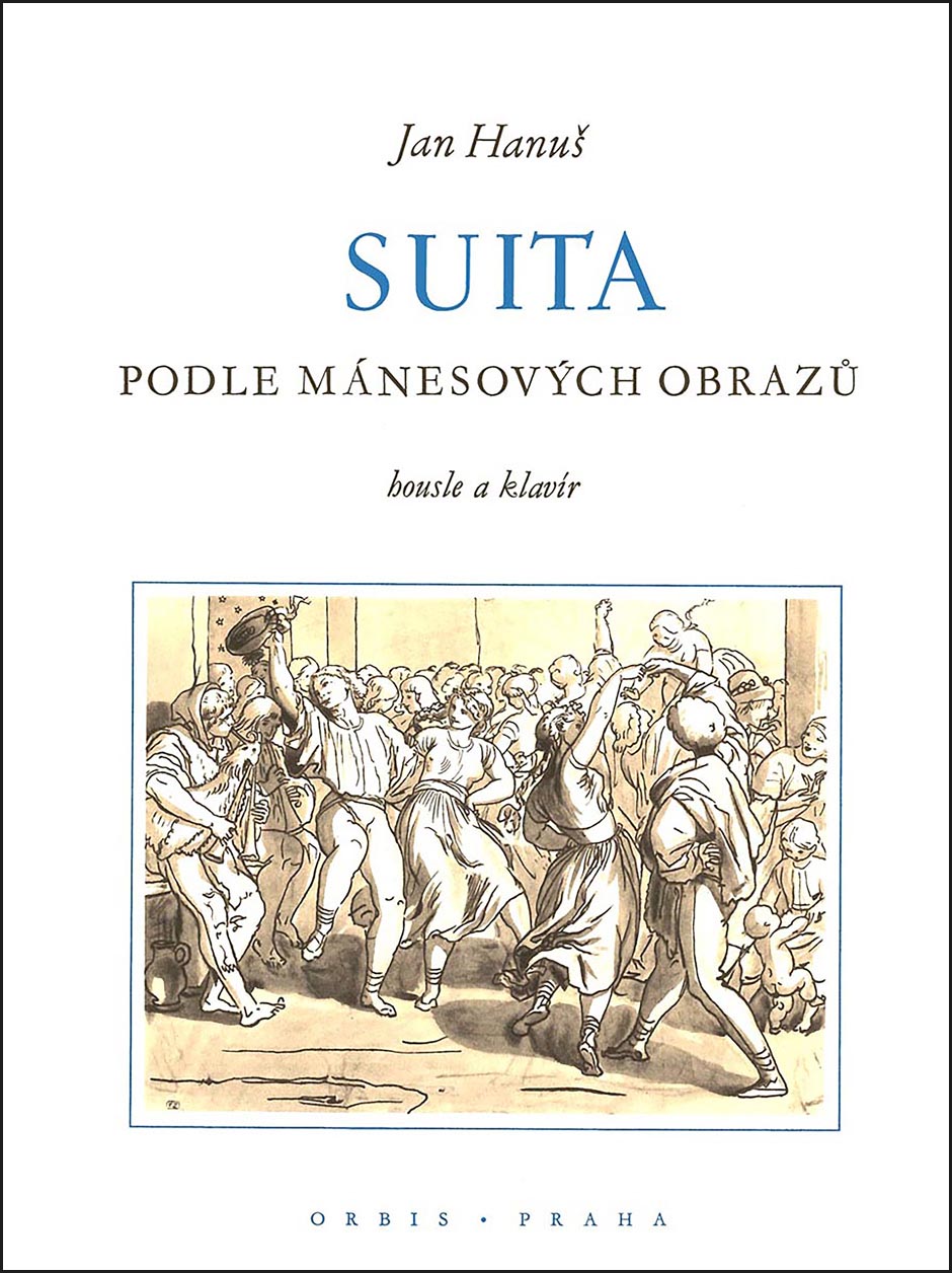 Vorderes Coverbild Suite nach Mánes' Gemälden op. 22