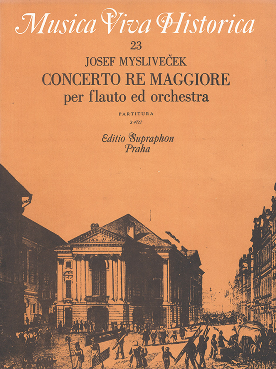 Vorderes Coverbild Konzert für Flöte und Orchester D-Dur