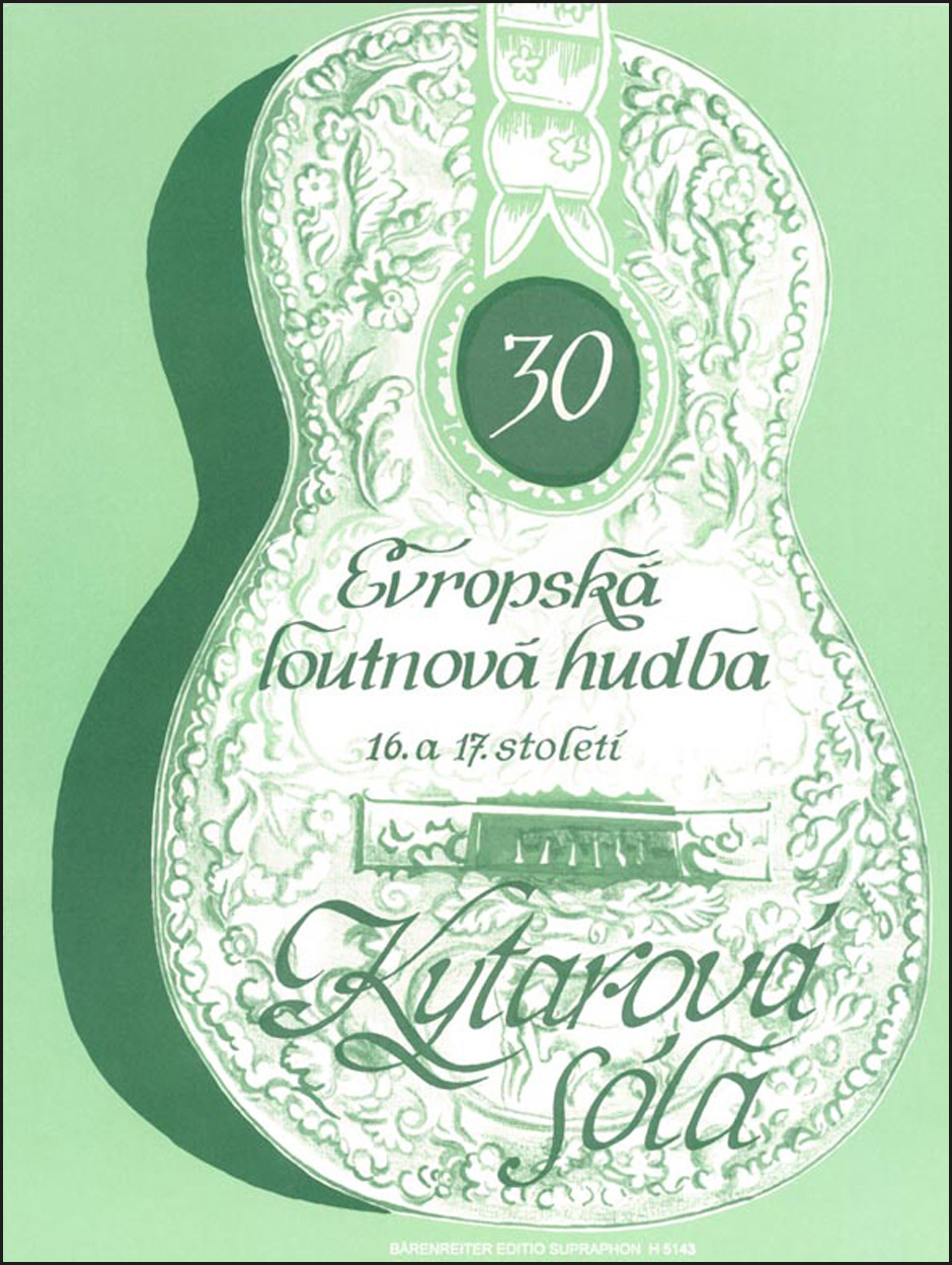 Vorderes Coverbild Europäische Lautenmusik des 17. und 18. Jahrhunderts