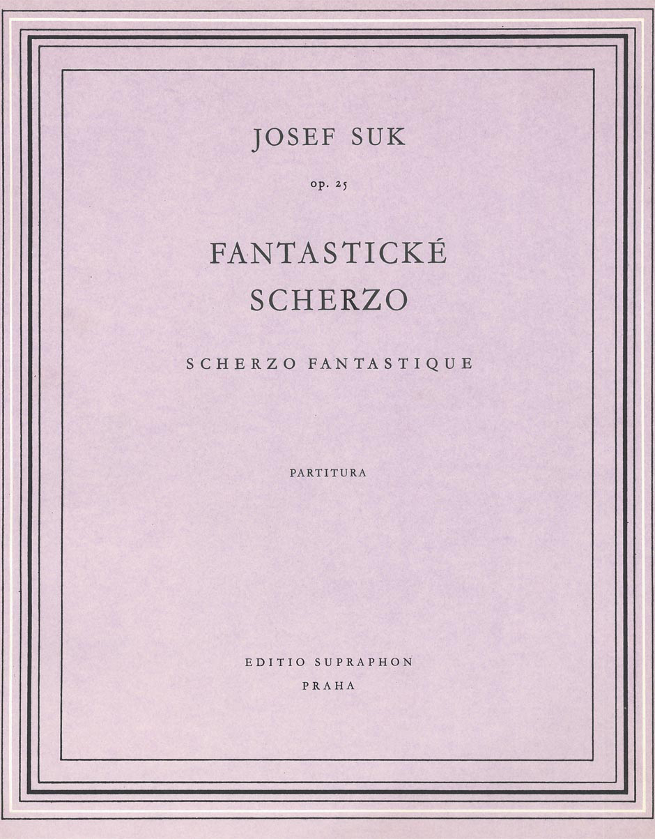 Vorderes Coverbild Fantastisches Scherzo op. 25