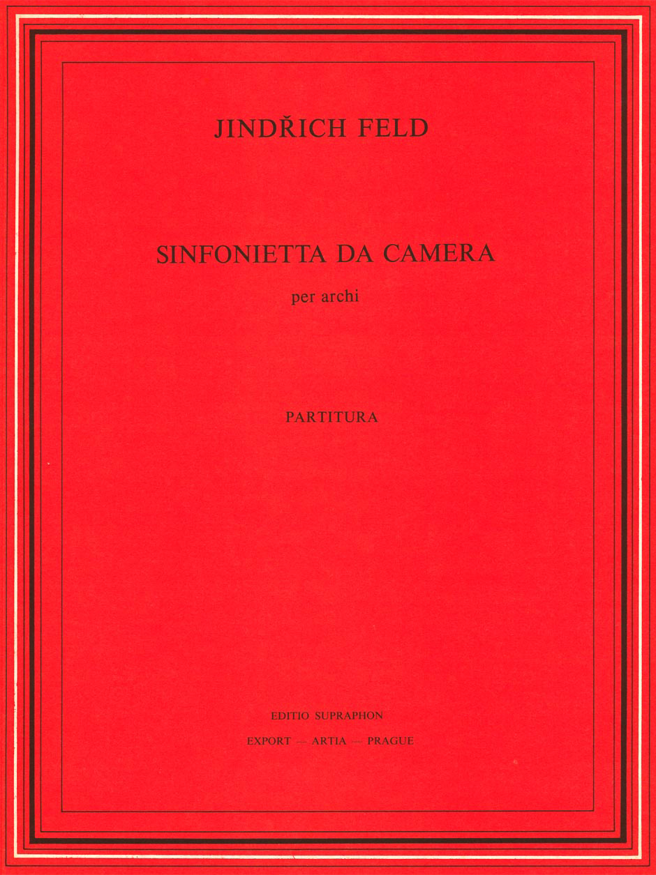 Vorderes Coverbild Sinfonietta da camera per archi